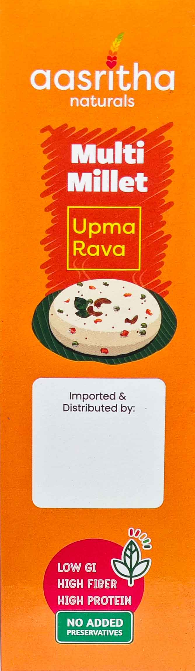 Multi Millet Upma Rava