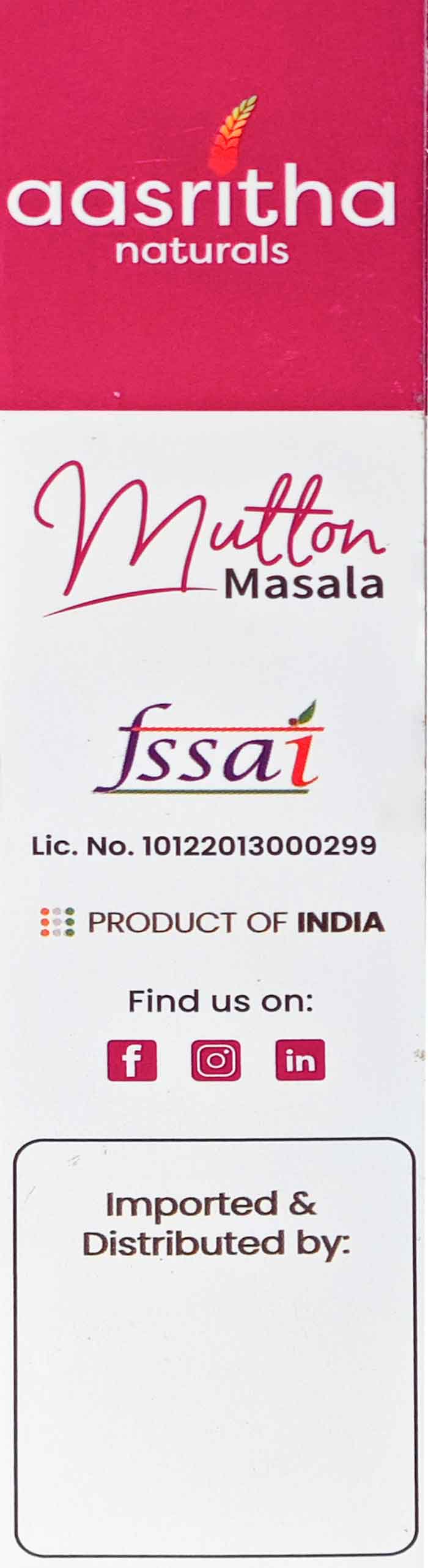 Mutton Masala