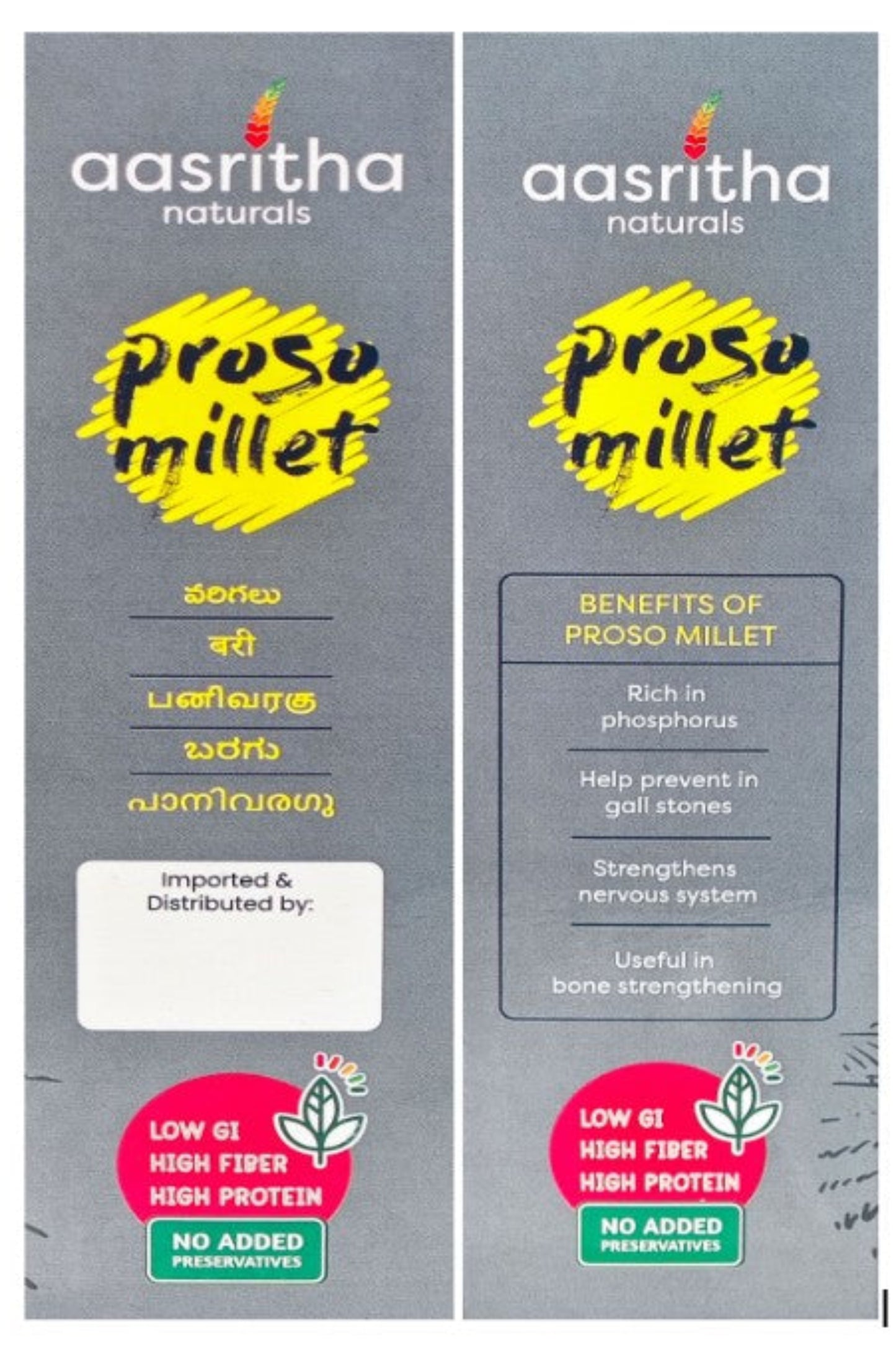 Proso Millet (Varigalu) 500 g