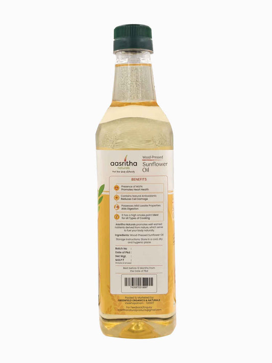 Wood Pressed Sunflower Oil