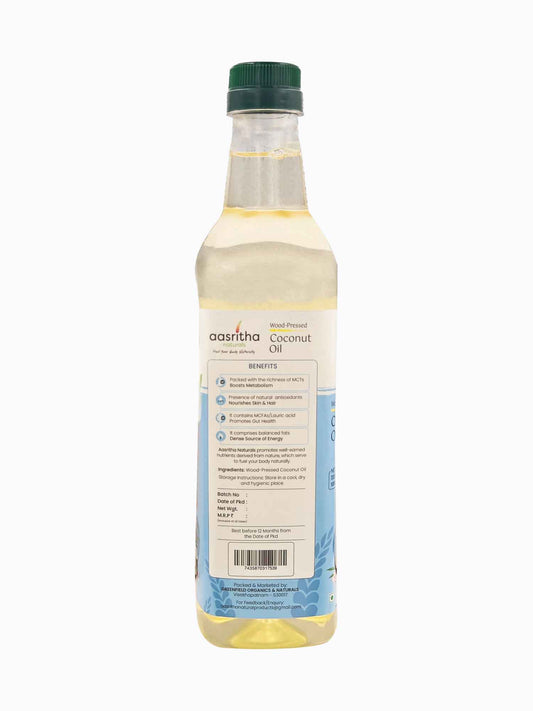 Wood Pressed Coconut Oil – 1L