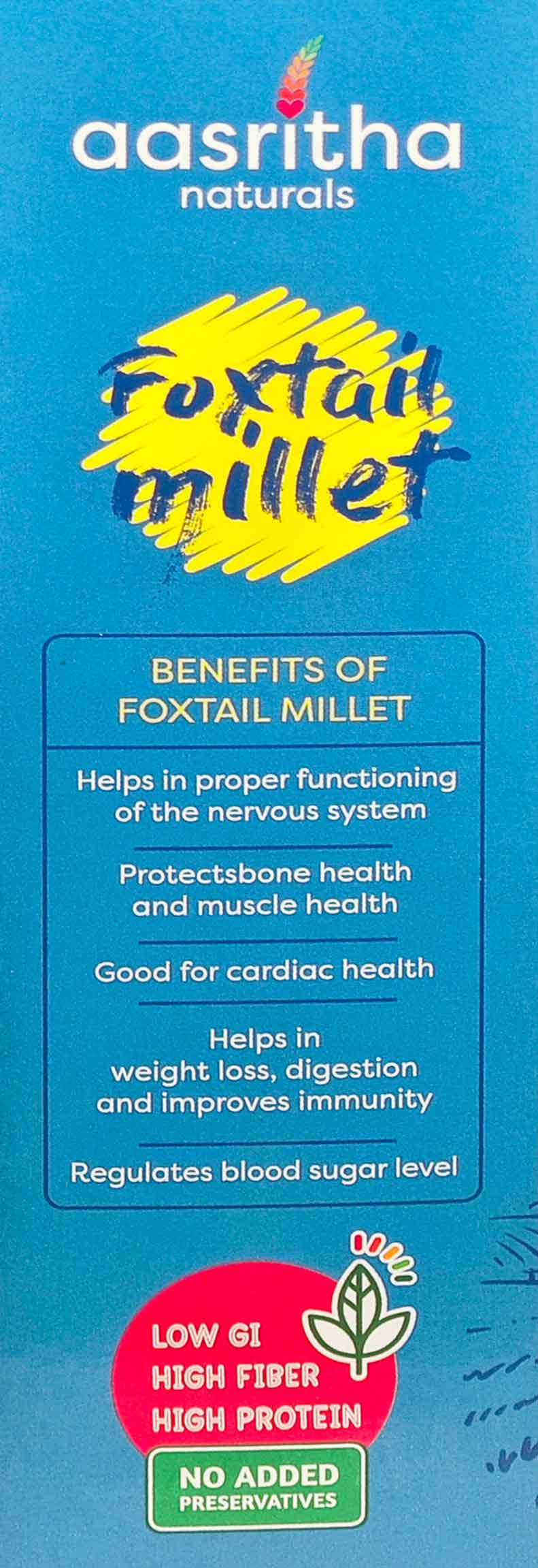 Foxtail Millet (Korralu)