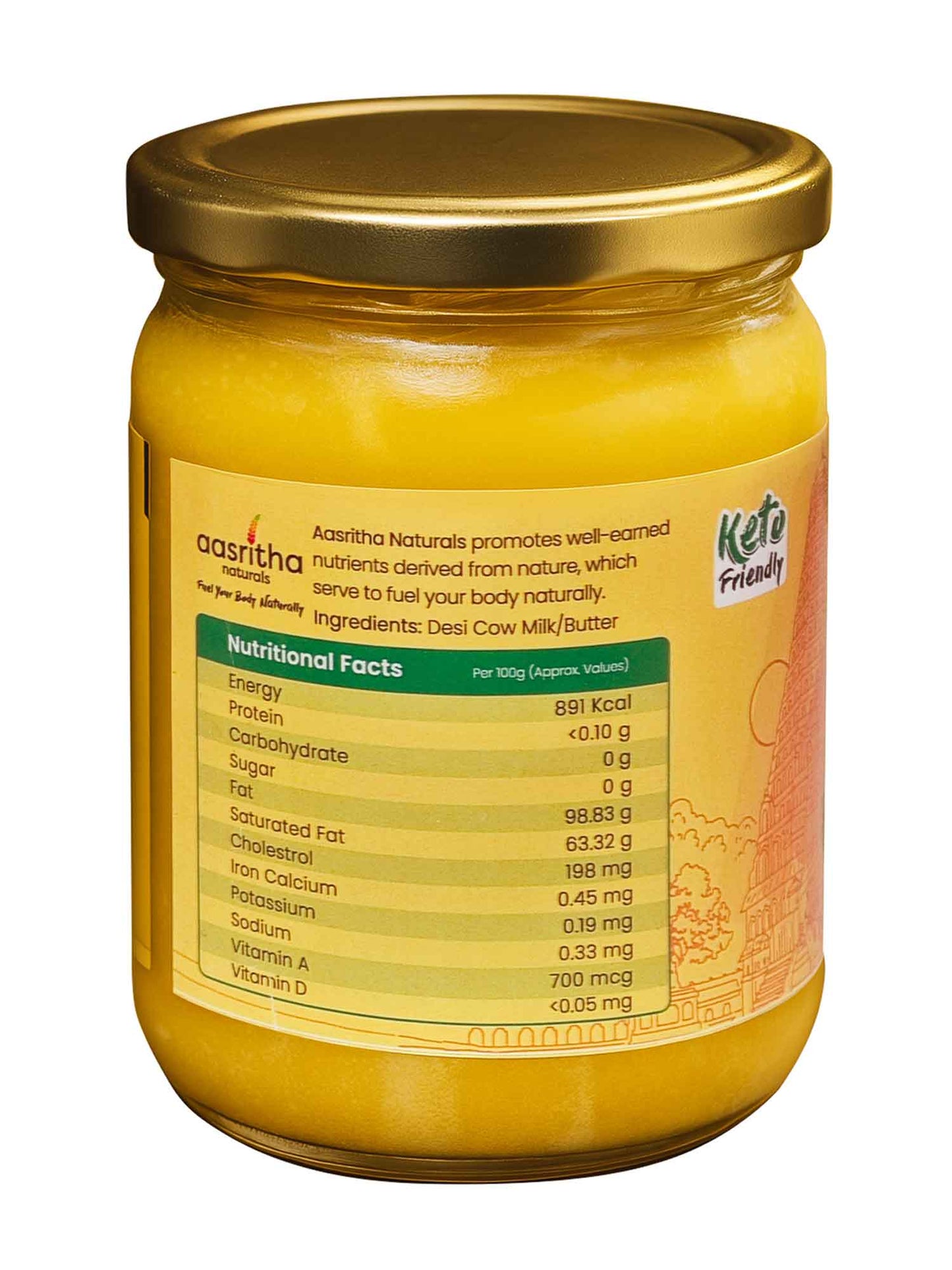 Pure A2 Ghee  (From Curd)