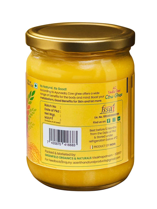 Pure A2 Ghee  (From Curd)