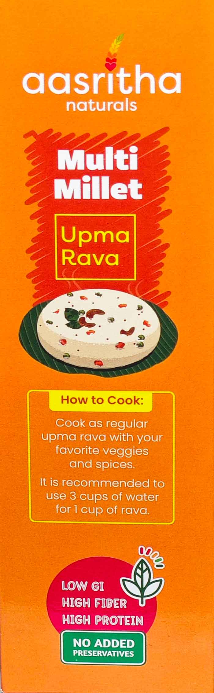 Multi Millet Upma Rava