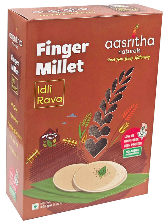 Finger Millet Idly Rava (Ragulu)