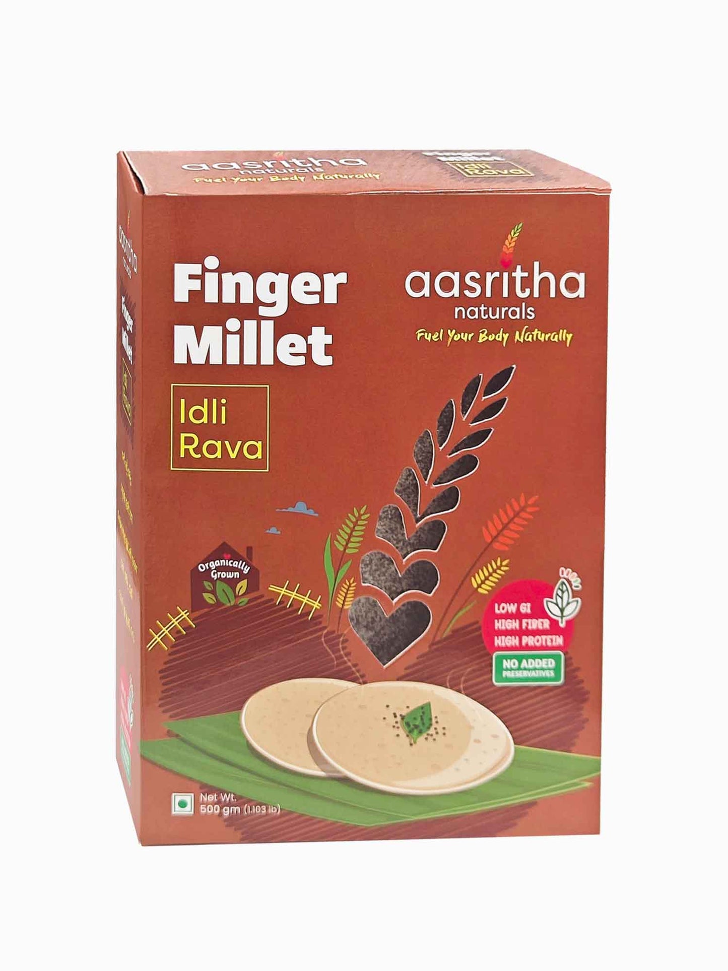 Finger Millet Idly Rava (Ragulu)