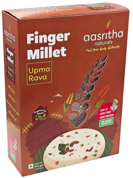 Finger Millet Upma Rava (Korralu)