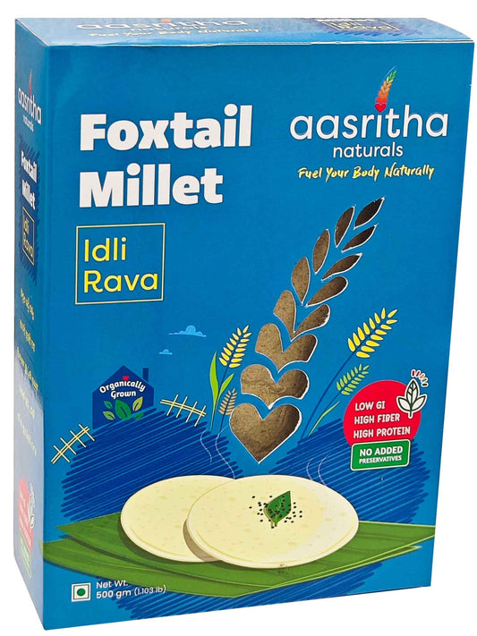 Foxtail Millet Idly Rava (Korralu)
