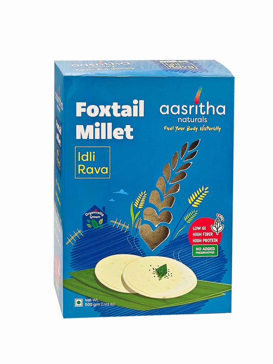 Foxtail Millet Idly Rava (Korralu)