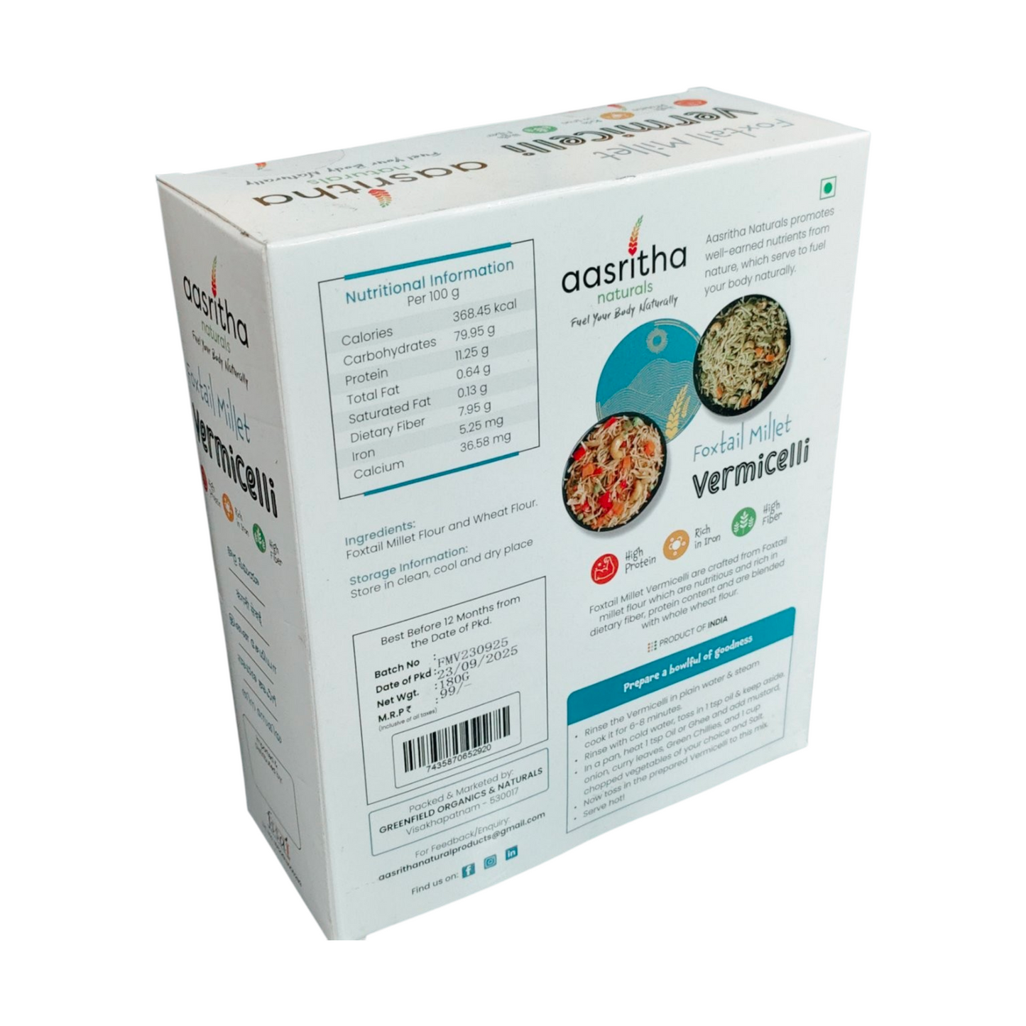 Foxtail Millet Vermicelli