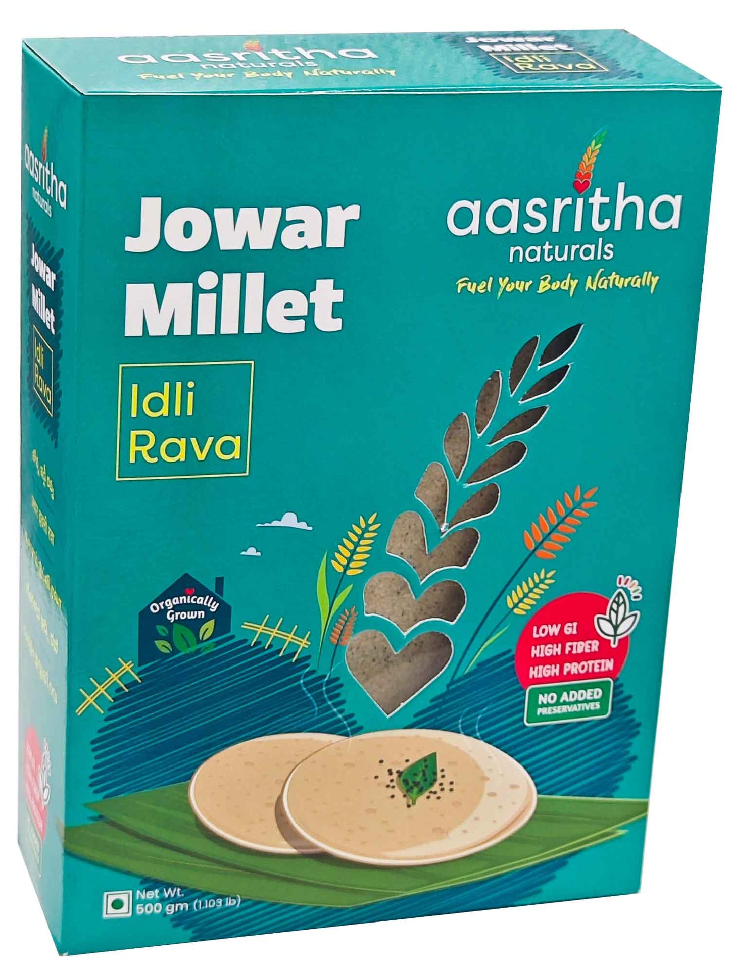 Jowar Millet (Idly Rava (Jonnalu)
