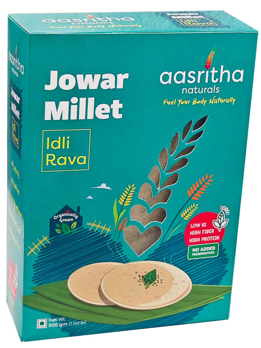 Jowar Millet (Idly Rava (Jonnalu)