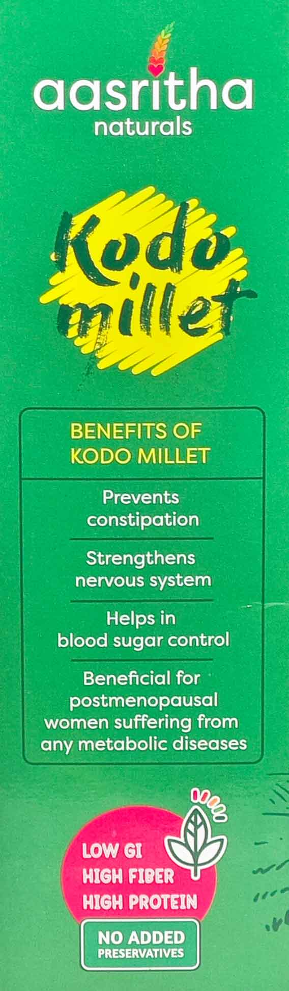 Kodo Millet (Arikelu)