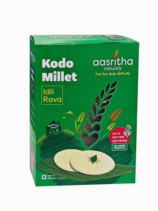 Kodo Millet Idly Rava (Arikelu)