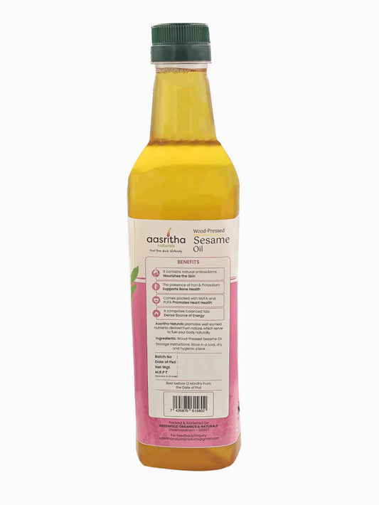 Wood Pressed Sesame Oil 1L