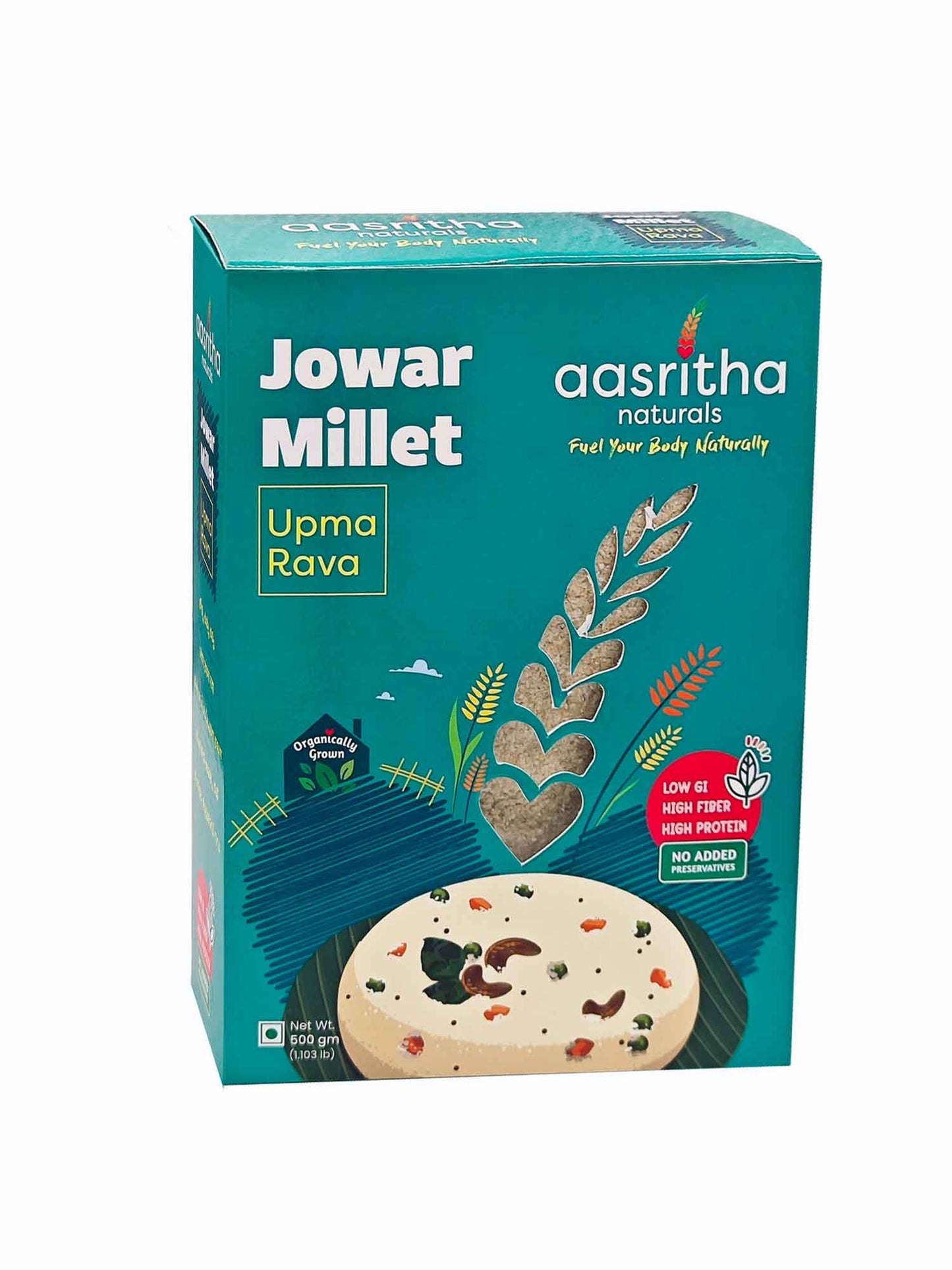 Jowar Millet Upma Rava (Jonnalu)
